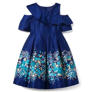 NWT Janie and Jack Floral Ruffle Dress in 3T